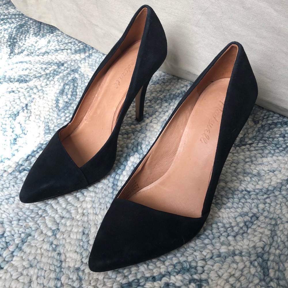 Madewell Suede Pumps